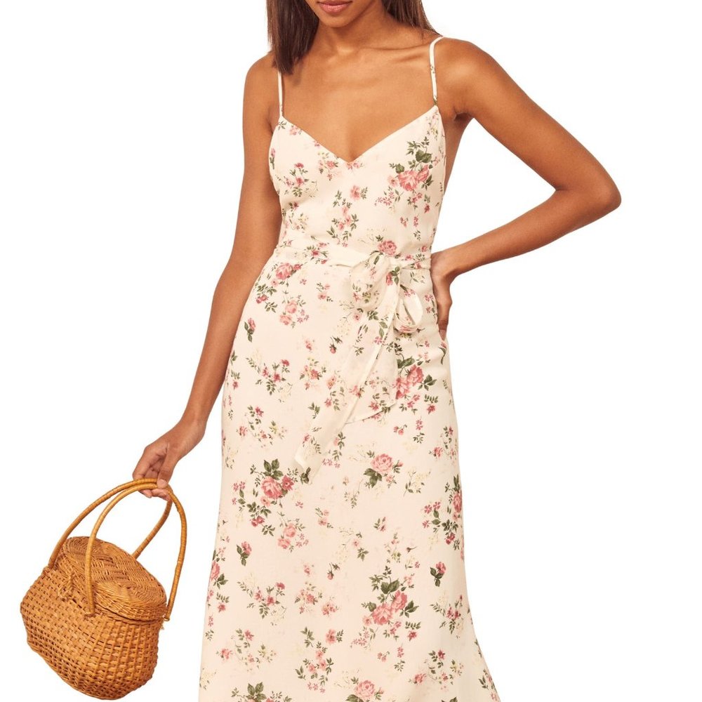 Reformation Dietrich A-Line Sundress Sz 4